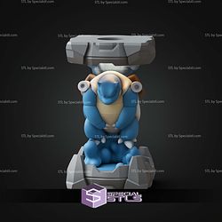Pokemon Clone Lab Colletion Blastoise STL Files