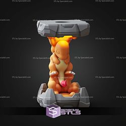Pokemon Clone Lab Colletion Charmander STL Files