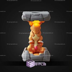 Pokemon Clone Lab Colletion Charmander STL Files