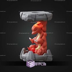 Pokemon Clone Lab Colletion Charmeleon STL Files