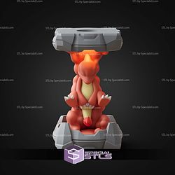 Pokemon Clone Lab Colletion Charmeleon STL Files