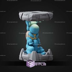 Pokemon Clone Lab Colletion Squirtle STL Files