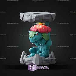 Pokemon Clone Lab Colletion Venusaur STL Files