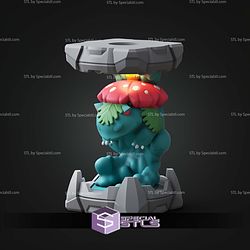 Pokemon Clone Lab Colletion Venusaur STL Files