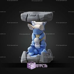 Pokemon Clone Lab Colletion Wartortle STL Files