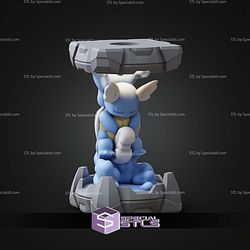 Pokemon Clone Lab Colletion Wartortle STL Files