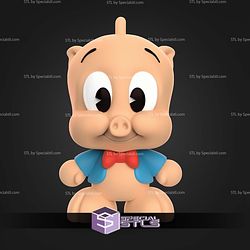 Porky Pig Kawaii STL Files
