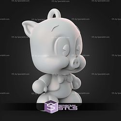 Porky Pig Kawaii STL Files