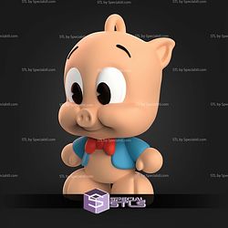 Porky Pig Kawaii STL Files