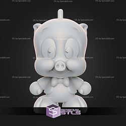 Porky Pig Kawaii STL Files