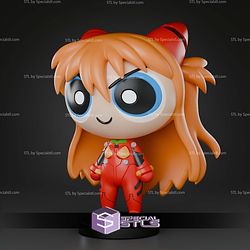 PowerPuff Girls Asuka Chibi STL Files