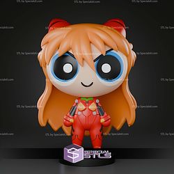 PowerPuff Girls Asuka Chibi STL Files