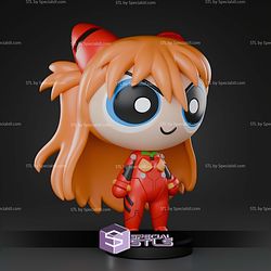 PowerPuff Girls Asuka Chibi STL Files