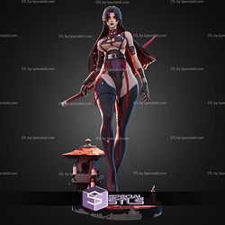 Psylocke Strikes Marvel Rival 1-7 STL Files
