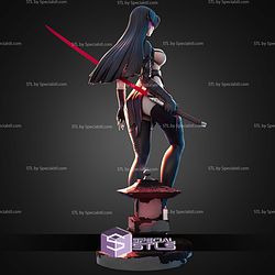 Psylocke Strikes Marvel Rival 1-7 STL Files