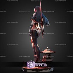 Psylocke Strikes Marvel Rival 1-7 STL Files