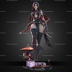 Psylocke Strikes Marvel Rival 1-7 STL Files