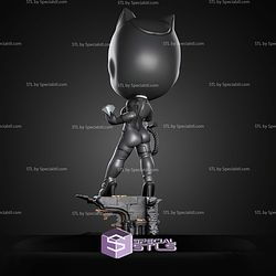 Queen Catwoman Chibi STL Files