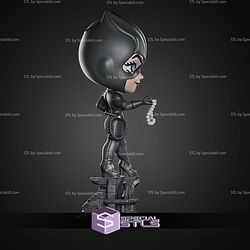 Queen Catwoman Chibi STL Files