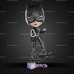 Queen Catwoman Chibi STL Files