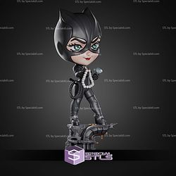 Queen Catwoman Chibi STL Files
