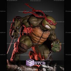 Raphael TMNT Angry Muscle 240mm STL Files