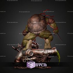 Raphael TMNT Angry Muscle 240mm STL Files