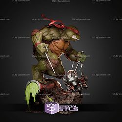 Raphael TMNT Angry Muscle 240mm STL Files