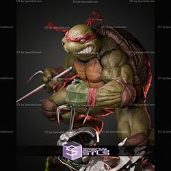 Raphael TMNT Angry Muscle 240mm STL Files