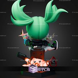 Rebecca Cyberpunk Edgerunners 185mm Chibi STL Files