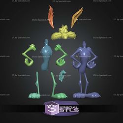 Roadrunner Coyote Standalone STL Files