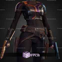 Sabine Wren with and without Helmet STL Files