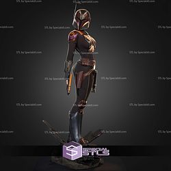 Sabine Wren with and without Helmet STL Files
