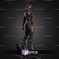 Sabine Wren with and without Helmet STL Files