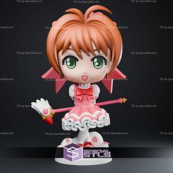 Sakura Cardcaptors Chibi 121mm STL Files