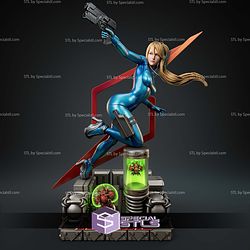 Samus in Action H370mm STL Files