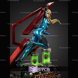 Samus in Action H370mm STL Files
