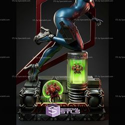 Samus in Action H370mm STL Files
