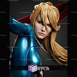 Samus in Action H370mm STL Files