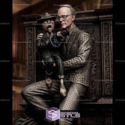 Scarface and Ventriloquist 370mm DC Villain STL Files