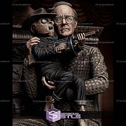 Scarface and Ventriloquist 370mm DC Villain STL Files