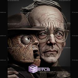 Scarface and Ventriloquist 370mm DC Villain STL Files