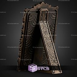 Scarface and Ventriloquist Portrait Bust Painting 260mm STL Files