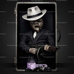 Scarface Bust DC Villain 300mm STL Files