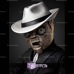 Scarface Bust DC Villain 300mm STL Files