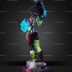 Shego Fire Magic STL Files