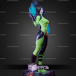 Shego Fire Magic STL Files