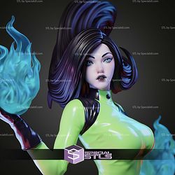 Shego Fire Magic STL Files