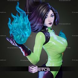 Shego Fire Magic STL Files