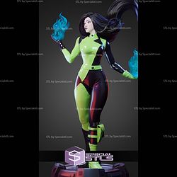Shego Fire Magic STL Files